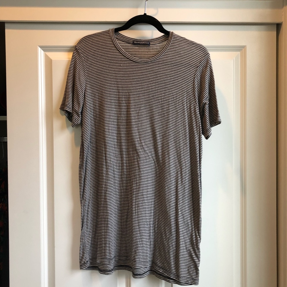 Brandy Melville Striped T-Shirt Dress